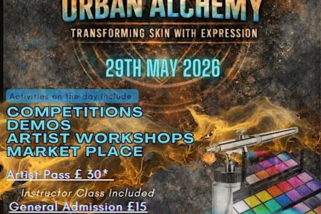 Poster for the London Face Painting Jam